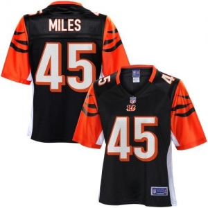 Pro Line Women's Cincinnati Bengals Jeromy Miles Team Color Jers