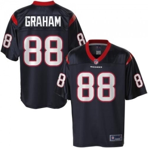 Pro Line Men's Houston Texans Garrett Graham Team Color Jersey