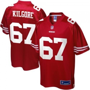 Pro Line Men's San Francisco 49ers Daniel Kilgore Team Color Jer