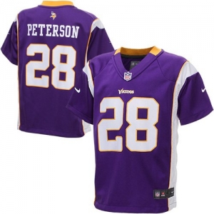 Nike Adrian Peterson Minnesota Vikings Toddler Game Jersey - Pur