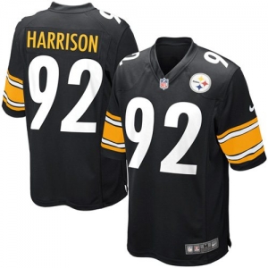 Nike James Harrison Pittsburgh Steelers Game Jersey - Black