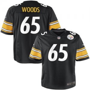 Nike Youth Pittsburgh Steelers Al Woods Team Color Game Jersey