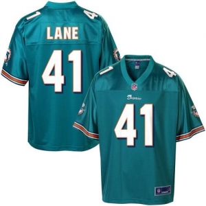 Pro Line Men's Miami Dolphins Jorvorskie Lane Team Color Jersey