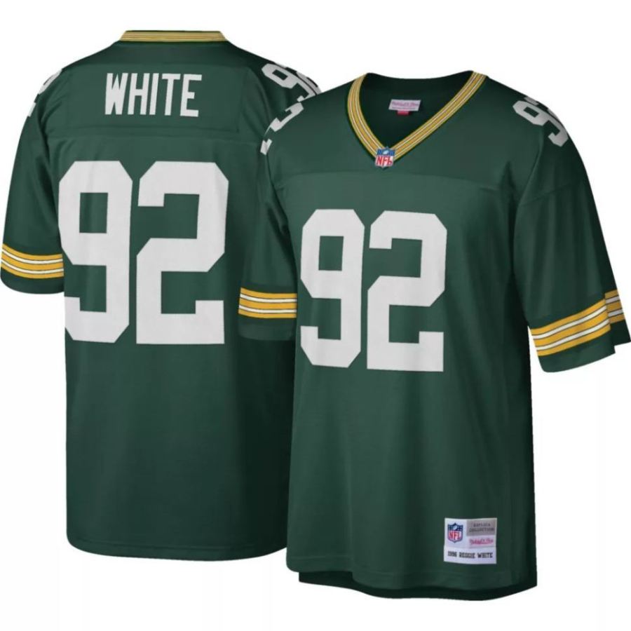 Mitchell & Ness Men's 1996 Game Jersey Green Bay Packers Reggie