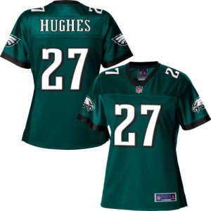 Pro Line Women's Philadelphia Eagles Brandon Hughes Team Color J