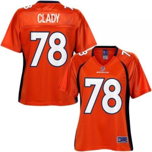 Pro Line Women's Denver Broncos Ryan Clady Team Color Jersey