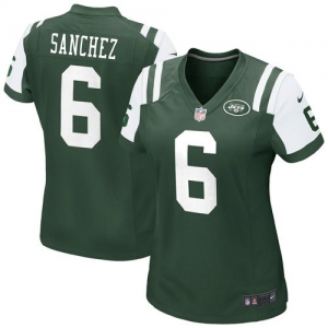 Nike Mark Sanchez New York Jets Women's Game Jersey - Green