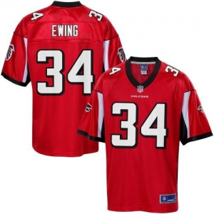 Pro Line Men's Atlanta Falcons Bradie Ewing Team Color Jersey