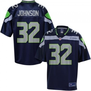 Pro Line Men's Seattle Seahawks Jeron Johnson Team Color Jersey