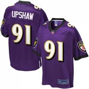 Pro Line Men's Baltimore Ravens Courtney Upshaw Team Color Jerse