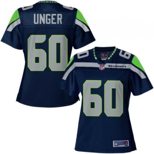 Pro Line Women's Seattle Seahawks Max Unger Team Color Jersey