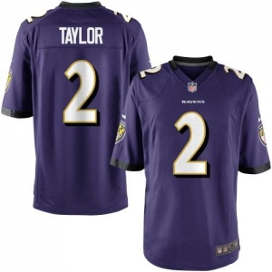 Nike Youth Baltimore Ravens Tyrod Taylor Team Color Game Jersey