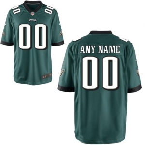 Nike Men's Philadelphia Eagles Customized Team Color Game Jersey