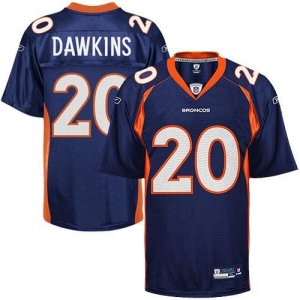 Reebok Brian Dawkins Denver Broncos Youth Replica Jersey - Navy