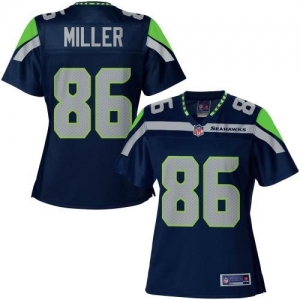 Pro Line Women's Seattle Seahawks Zach Miller Team Color Jersey