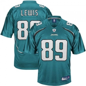 Reebok Marcedes Lewis Jacksonville Jaguars Replica Jersey - Teal