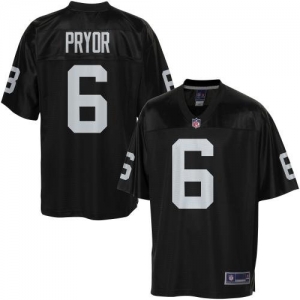 Pro Line Men's Oakland Raiders Terrelle Pryor Team Color Jersey