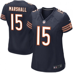 Nike Brandon Marshall Chicago Bears Women's Game Jersey - Navy B