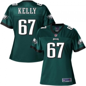 Pro Line Women's Philadelphia Eagles Dennis Kelly Team Color Jer