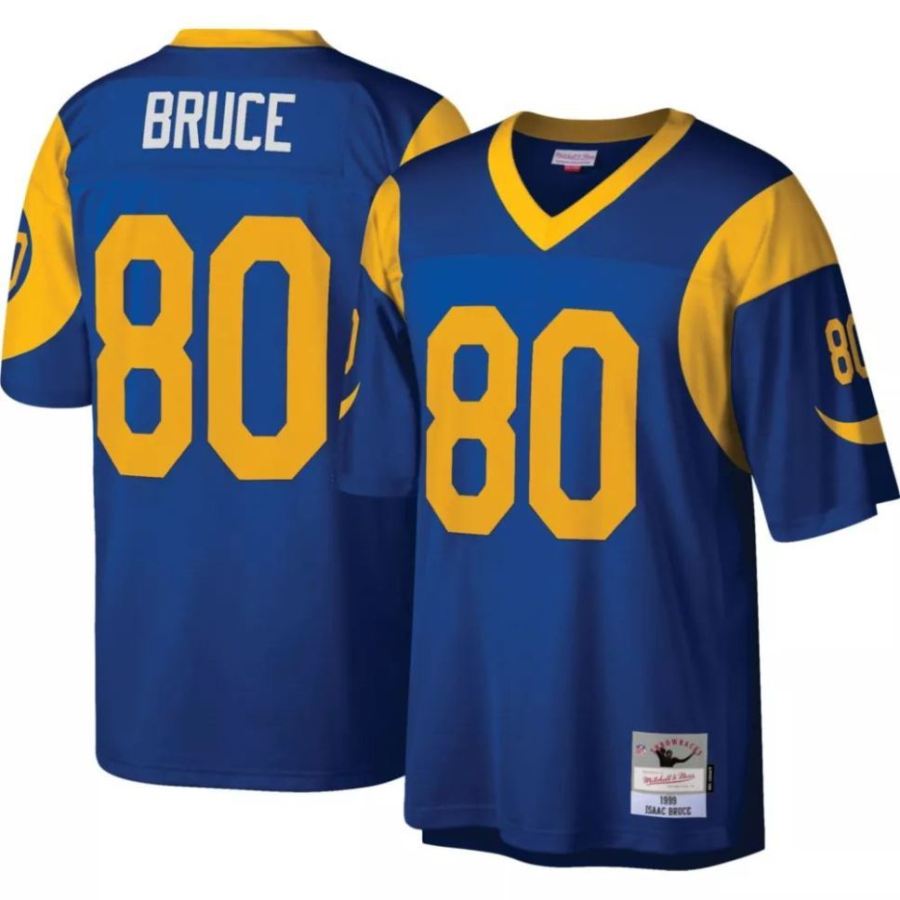 Mitchell & Ness Men's St. Louis Rams Isaac Bruce #80 Royal 1999