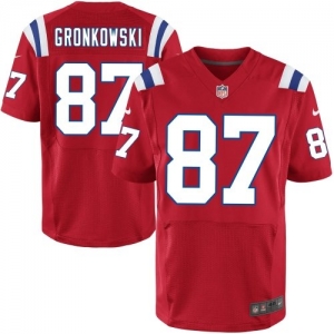 Nike Rob Gronkowski New England Patriots Elite Jersey - Red