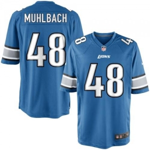 Nike Youth Detroit Lions Don Muhlbach Team Color Game Jersey