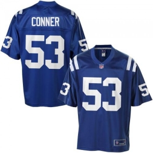 Pro Line Men's Indianapolis Colts Kavell Conner Team Color Jerse