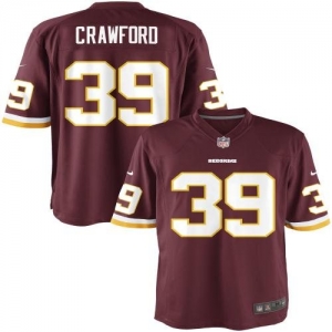 Nike Youth Washington Redskins Richard Crawford Team Color Game