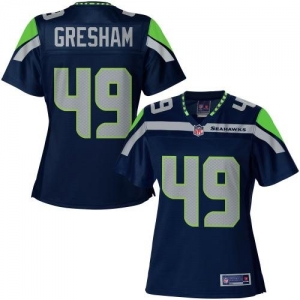 Pro Line Women's Seattle Seahawks Clint Gresham Team Color Jerse