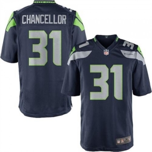 Nike Seattle Seahawks Youth Kam Chancellor Game Team Color Jerse