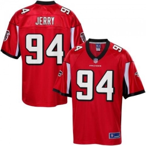 Pro Line Men's Atlanta Falcons Peria Jerry Team Color Jersey