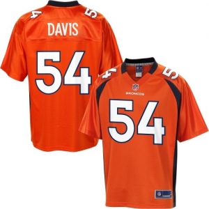 Pro Line Men's Denver Broncos C.J. Davis Team Color Jersey