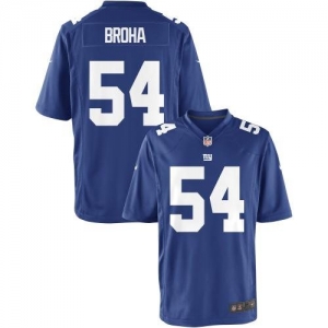 Nike Youth New York Giants Matt Broha Team Color Game Jersey