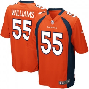 Nike D.J. Williams Denver Broncos Youth Game Jersey - Orange