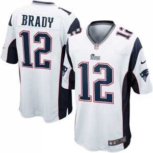 Nike Tom Brady New England Patriots Youth Game Jersey - White