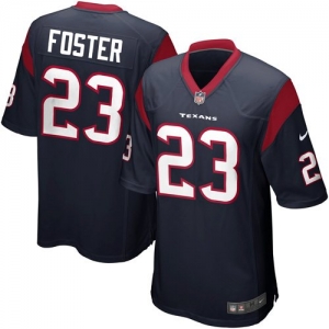 Nike Arian Foster Houston Texans Game Jersey - Navy Blue