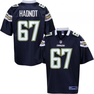 Pro Line Men's San Diego Chargers Rex Hadnot Team Color Jersey