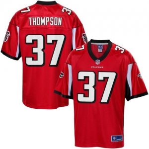 Pro Line Men's Atlanta Falcons Peyton Thompson Team Color Jersey