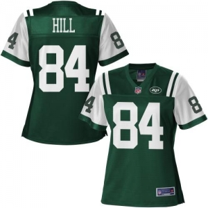 Pro Line Women's New York Jets Stephen Hill Team Color Jersey