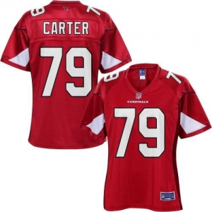 Pro Line Women's Arizona Cardinals David Carter Team Color Jerse