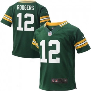 Nike Aaron Rodgers Green Bay Packers Infant Game Jersey - Green