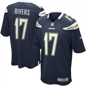 Nike Philip Rivers San Diego Chargers Youth Game Jersey - Navy B