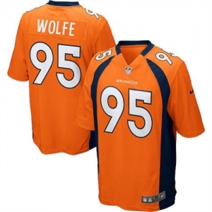 Nike Denver Broncos Derek Wolfe Game Team Color Jersey