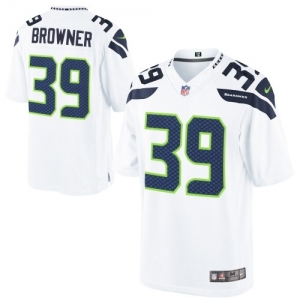 Nike Brandon Browner Seattle Seahawks Game Jersey - White