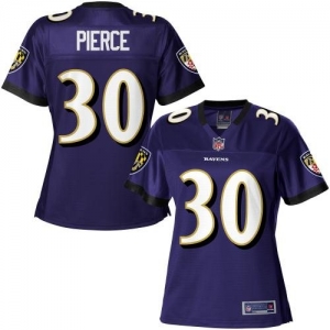 Pro Line Women's Baltimore Ravens Bernard Pierce Team Color Jers