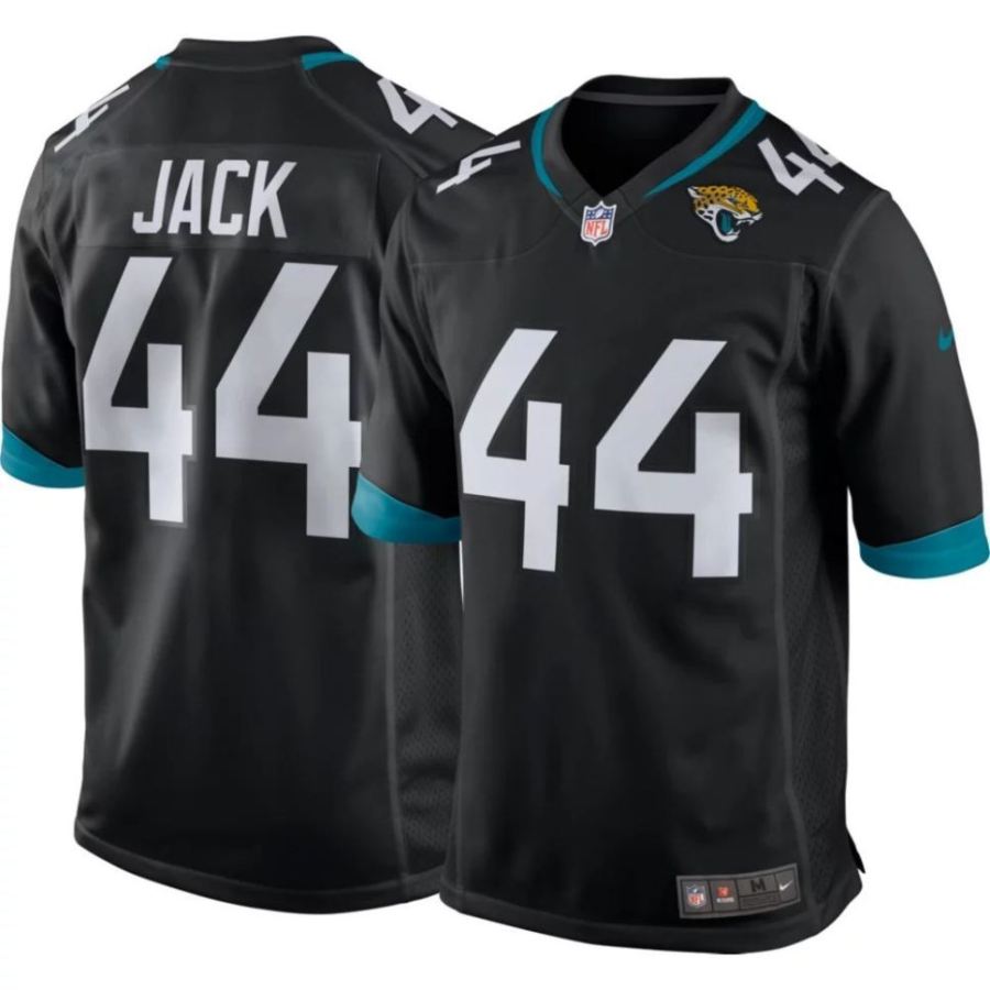 Nike Men's Jacksonville Jaguars Myles Jack #44 Black Game Jersey