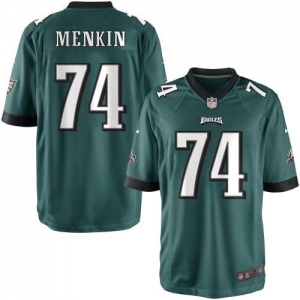 Nike Youth Philadelphia Eagles Nate Menkin Team Color Game Jerse