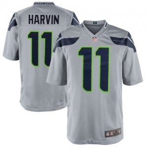 Nike Percy Harvin Seattle Seahawks Game Jersey - Gray