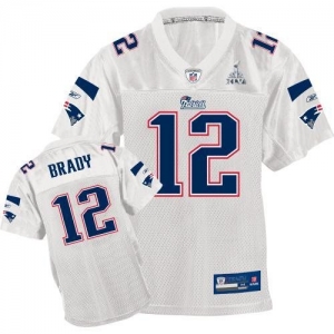 Reebok New England Patriots Tom Brady Super Bowl XLVI Youth Repl