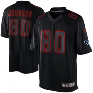 Nike Andre Johnson Houston Texans Youth Impact Jersey - Black